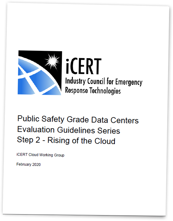 Public-Safety-Grade-Data-Centers-Cloud-Rising-Cloud Evaluating Cloud Data Centers for Public Safety, Part 2: Rising of the Cloud